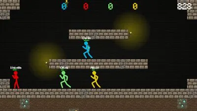 Baixe Stickman VS Multicraft: Fight Pocket Craft (MOD de Dinheiro Infinito) para Android - Captura de tela 2