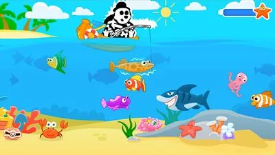 Baixe Fishing for Kids (Todos os MODs Desbloqueados) para Android - Captura de tela 4