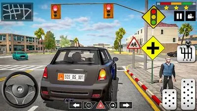 Baixe Car Driving School: Car Games (MOD Premium Desbloqueado) para Android - Captura de tela 1