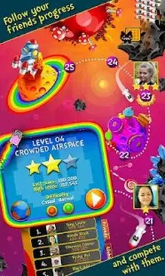 Baixe Nyan Cat: The Space Journey (MOD de Compras Grátis) para Android - Captura de tela 3