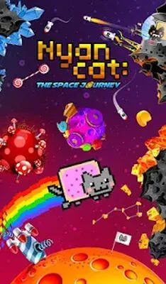 Baixe Nyan Cat: The Space Journey (MOD de Compras Grátis) para Android - Captura de tela 4