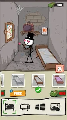 Baixe Prison Break: Stickman Adventure (MOD de Moedas Ilimitadas) para Android - Captura de tela 1