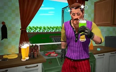 Baixe Scary Neighbor 3D (Todos os MODs Desbloqueados) para Android - Captura de tela 1