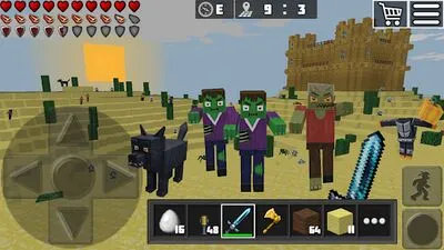 Baixe WorldCraft: 3D Block Craft (MOD Dinheiro Infinito) para Android - Captura de tela 2