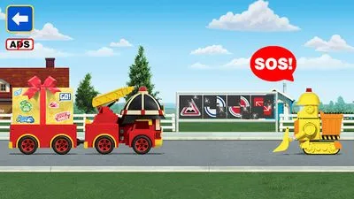 Baixe Robocar Poli: Jogos de Carteiro! (MOD Premium Desbloqueado) para Android - Captura de tela 3