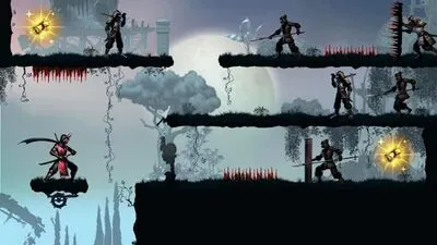 Baixe Ninja Warrior: Lenda dos Jogos de Aventura (MOD Premium Desbloqueado) para Android - Captura de tela 1