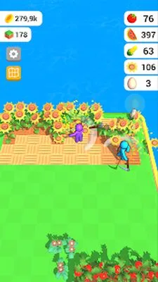 Baixe Farm Land: Farming Life Game (Todos os MODs Desbloqueados) para Android - Captura de tela 1