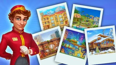 Baixe Grand Hotel Mania: Jogos de Hotel (MOD Premium Desbloqueado) para Android - Captura de tela 2