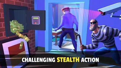 Baixe Robbery Madness 2: Stealth Master Thief Simulator (MOD Dinheiro Infinito) para Android - Captura de tela 1