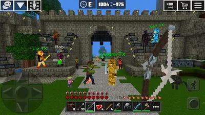 Baixe Multicraft: Mini Block Craft (MOD de Moedas Ilimitadas) para Android - Captura de tela 1
