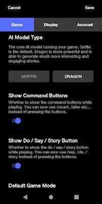Baixe AI Dungeon (MOD Premium Desbloqueado) para Android - Captura de tela 4