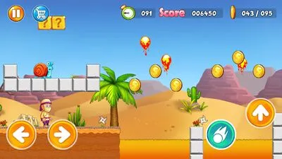 Baixe a Aventura do Super Jake – Salte & Corra! (MOD Tudo Liberado) para Android - Captura de tela 2