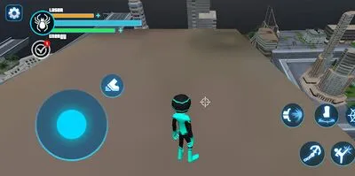 Baixe Spider Stickman Rope Hero (MOD de Compras Grátis) para Android - Captura de tela 2