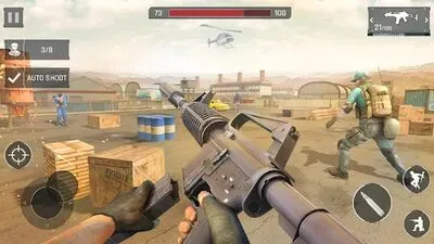 Baixe Jogos de Tiro Anti Terrorista (MOD Dinheiro Infinito) para Android - Captura de tela 2