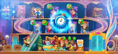 Baixe Dream Hotel: Jogos de Simulação de Gerente de Hotel (MOD de Moedas Ilimitadas) para Android - Captura de tela 2