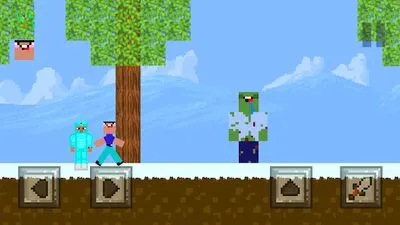 Baixe Noob vs Pro vs Hacker vs God: Jogo de História e PvP! (MOD de Compras Gratuitas) para Android - Captura de tela 1