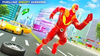 Baixe Speed Hero: Superhero Games (MOD Premium Desbloqueado) para Android - Captura de tela 2