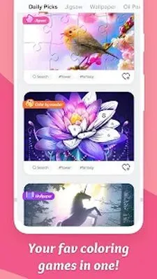 Baixe Color by Number Coloring Games (MOD Premium Desbloqueado) para Android - Captura de tela 1