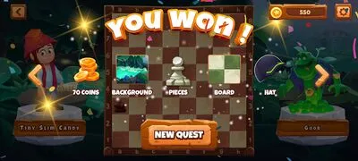 Baixe Chess Adventure for Kids (MOD de Dinheiro Infinito) para Android - Captura de tela 3