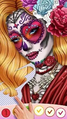 Baixe o jogo Color Swipe Coloring Book (MOD de Compras Grátis) para Android - Captura de tela 2