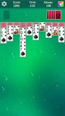 Baixe Spider Solitaire Fun (MOD Dinheiro Infinito) para Android - Captura de tela 2