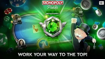 Baixe MONOPOLY Poker (MOD de Dinheiro Infinito) para Android - Captura de tela 4