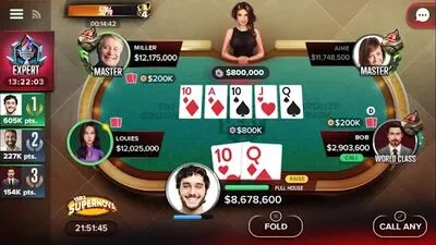 Baixe Poker Heat™ Texas Holdem Poker (MOD Dinheiro Infinito) para Android - Captura de tela 4