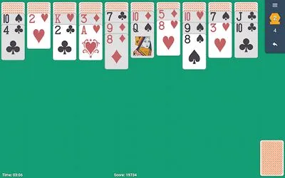 Baixe Spider Solitaire Four Suits (Todos Desbloqueados MOD) para Android - Captura de tela 2