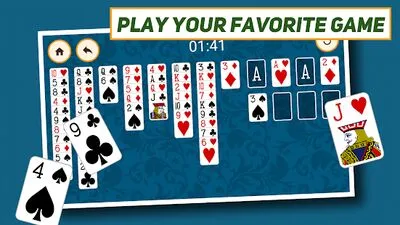 Baixe FreeCell Solitaire: Classic (MOD Dinheiro Infinito) para Android - Captura de tela 3
