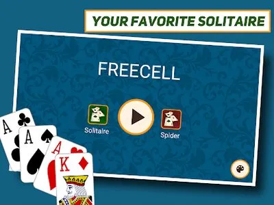 Baixe FreeCell Solitaire: Classic (MOD Dinheiro Infinito) para Android - Captura de tela 4