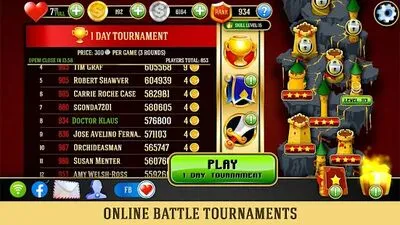 Baixe Towers Battle Solitaire Tripeaks (MOD Premium Desbloqueado) para Android - Captura de tela 1