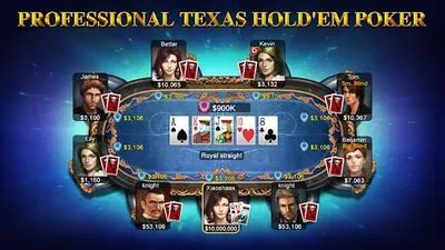 Baixe DH Texas Poker (MOD Dinheiro Ilimitado) para Android - Captura de tela 4