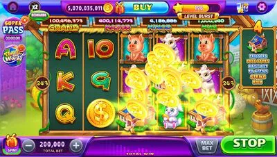 Baixe Cash Storm-Casino Slot Machine (Todos os MODs Desbloqueados) para Android - Captura de tela 1