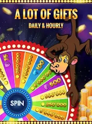Baixe Crazy Monkey Maquininha de Slots Grátis (MOD de Dinheiro Ilimitado) para Android - Captura de tela 1