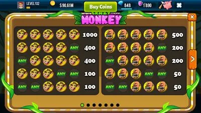 Baixe Crazy Monkey Maquininha de Slots Grátis (MOD de Dinheiro Ilimitado) para Android - Captura de tela 3