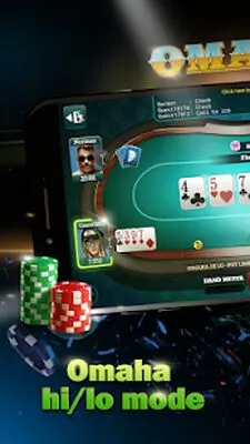 Baixe Mesas de Poker Ao Vivo – Texas Holdem e Omaha (MOD de Moedas Ilimitadas) para Android - Captura de tela 1