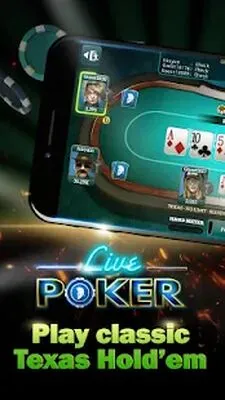 Baixe Mesas de Poker Ao Vivo – Texas Holdem e Omaha (MOD de Moedas Ilimitadas) para Android - Captura de tela 3