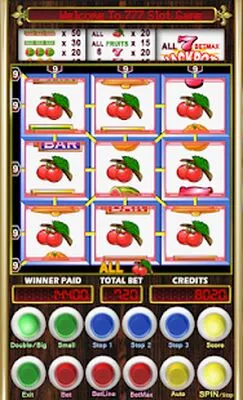 Baixe 777 Fruit Slot Machine (MOD de Compras Grátis) para Android - Captura de tela 2