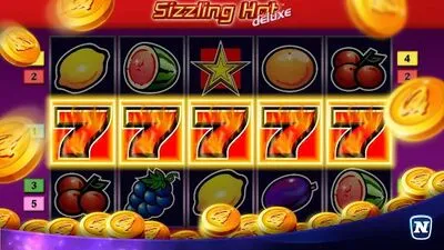 Baixe o Sizzling Hot™ Deluxe Slot (MOD de Moedas Ilimitadas) para Android - Captura de tela 1