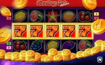 Baixe o Sizzling Hot™ Deluxe Slot (MOD de Moedas Ilimitadas) para Android - Captura de tela 4