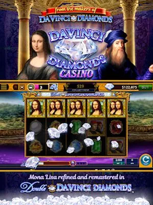 Baixe Da Vinci Diamonds Casino – As Melhores Máquinas de Slots Grátis (MOD Premium Desbloqueado) para Android - Captura de tela 4