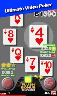 Baixe Video Poker Double Up (MOD de Moedas Ilimitadas) para Android - Captura de tela 4