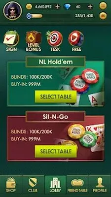Baixe Poker World: Texas Hold'em (MOD Premium Desbloqueado) para Android - Captura de tela 4