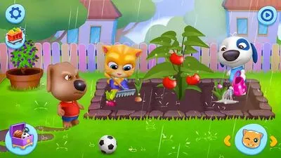 Baixe My Talking Tom Friends (MOD de Dinheiro Infinito) para Android - Captura de tela 1
