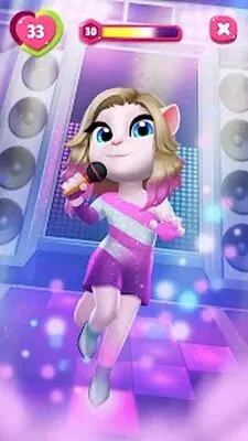 Baixe My Talking Angela 2 (MOD de Compras Grátis) para Android - Captura de tela 1