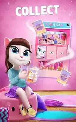 Baixe My Talking Angela (MOD de Dinheiro Infinito) para Android - Captura de tela 3