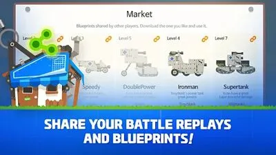 Baixe Super Tank Rumble (MOD de Compras Grátis) para Android - Captura de tela 3