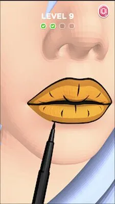 Baixe Lip Art 3D (MOD Dinheiro Ilimitado) para Android - Captura de tela 1
