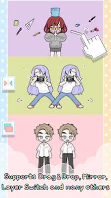 Baixe Pastel Friends: Jogo de Vestir (MOD Premium Desbloqueado) para Android - Captura de tela 1