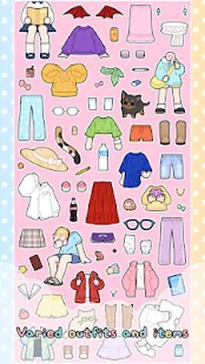 Baixe Pastel Friends: Jogo de Vestir (MOD Premium Desbloqueado) para Android - Captura de tela 4